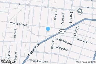 Map image of the property - 1417 S 28th St