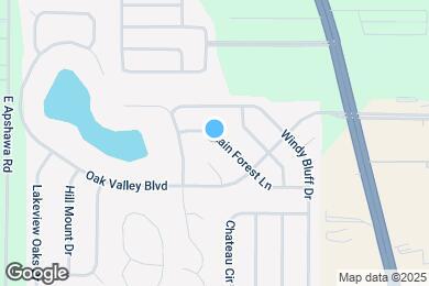 Map image of the property - 1320 Rain Forest Ln