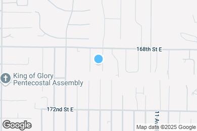 Map image of the property - 16902 8th Ave E