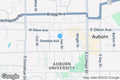 Map image of the property - House 1 Block from AU Campus - ONLY AVAILA...