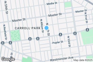 Map image of the property - 1234 N 55th St