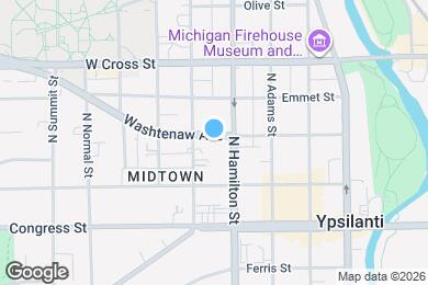 Map image of the property - 409 Washtenaw Rd