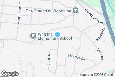 Map image of the property - 2701 Hartford Dr