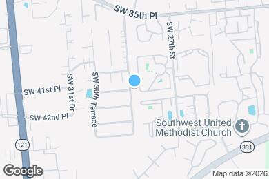 Map image of the property - 3811 SW 28th Terrace