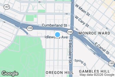 Map image of the property - 711 Idlewood Ave