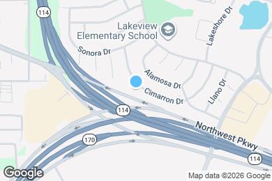 Map image of the property - 45 Cimarron Dr