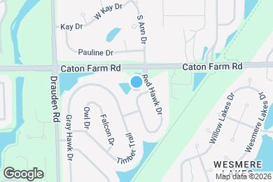Map image of the property - 2309 White Eagle Dr