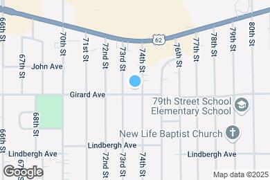 Map image of the property - 7324 Girard Ave