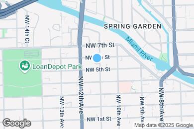 Map image of the property - 520 NW 11th Ave