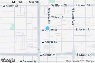 Map image of the property - 309 W Jacinto St