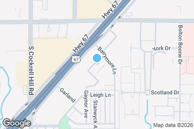 Map image of the property - 920 Fairbanks Cir