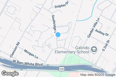 Map image of the property - 3805 southridge dr