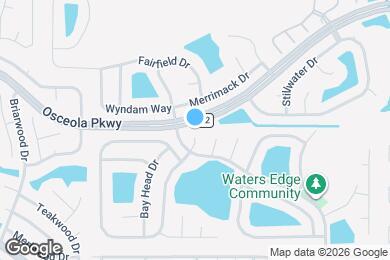 Map image of the property - 105 Rock Springs Ct