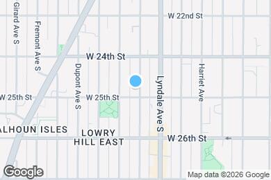 Map image of the property - 2446 Aldrich Ave S