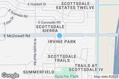 Map image of the property - Irvine Park Condominiums