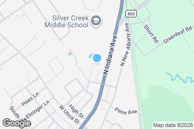 Map image of the property - 440 Oak St
