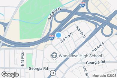 Map image of the property - 208 58th St N