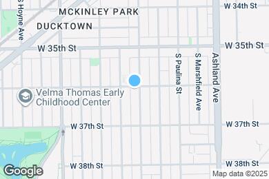 Map image of the property - 3600 S Wood St