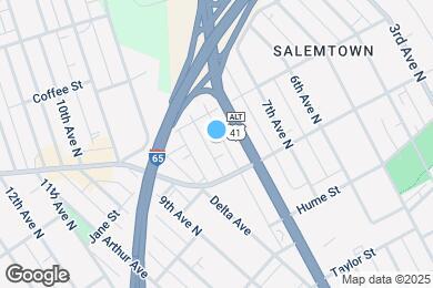 Map image of the property - 1714 Nassau St