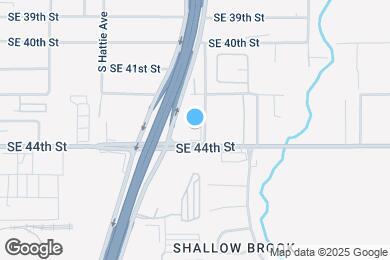 Map image of the property - 109 SE 42nd St