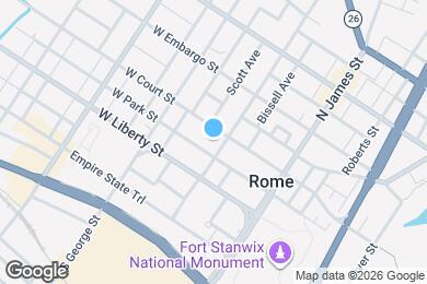 Map image of the property - 223 N Washington St