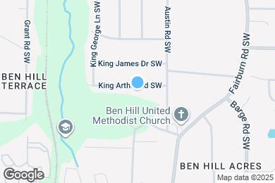 Map image of the property - 3814 King Arthur Rd SW