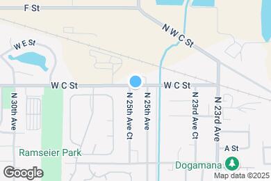 Map image of the property - 326 N 25th Ave Ct