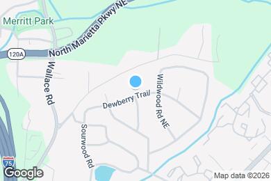 Map image of the property - 1473 Dewberry Trail