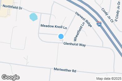 Map image of the property - 993 Glenhurst Way
