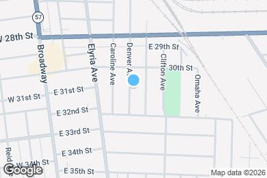 Map image of the property - 3067 Denver Ave