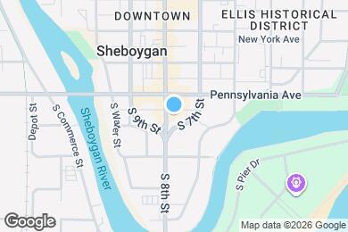 Map image of the property - Leverenz Apartments