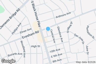 Map image of the property - 1316 Maple Ave