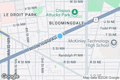 Map image of the property - 111 Seaton Pl NW