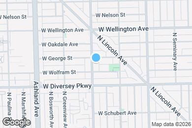 Map image of the property - 2847 N Southport Ave
