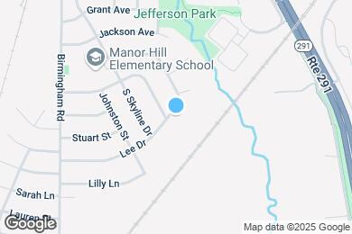 Map image of the property - 193 Lee Dr
