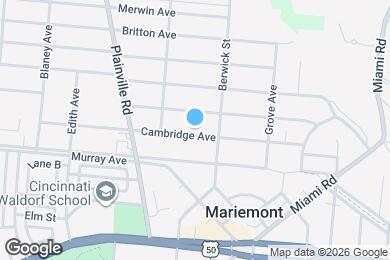 Map image of the property - 6924 Cambridge Ave