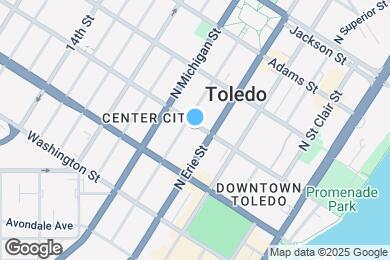 Map image of the property - The Lofts on Jefferson