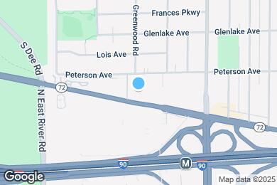 Map image of the property - 1100 Higgins Rd