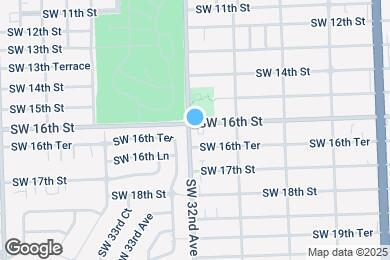 Map image of the property - 1601 SW 32nd Ave