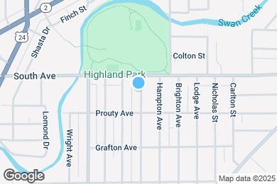 Map image of the property - 526 Ogden Ave