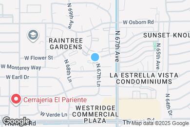 Map image of the property - 3120 N 67th Ln