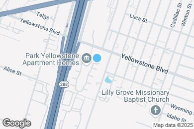 Map image of the property - Park Yellowstone Apartment Homes