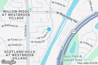Map image of the property - 8119 W Tonto Ln