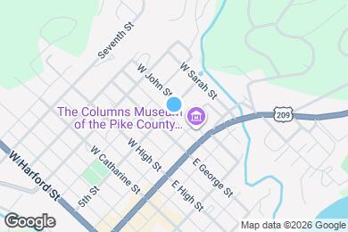 Map image of the property - 609 5th St