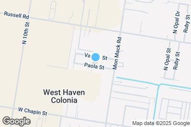 Map image of the property - 3713 Paola St