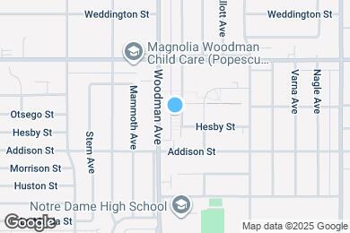 Map image of the property - Buffalo Sherman Oaks Apartments