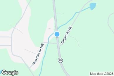 Map image of the property - 2464 GA-20