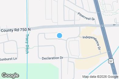 Map image of the property - 121 Winterwood Dr