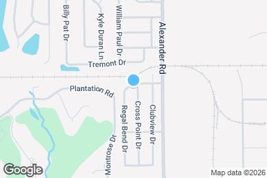 Map image of the property - 8531 Cross Point Dr