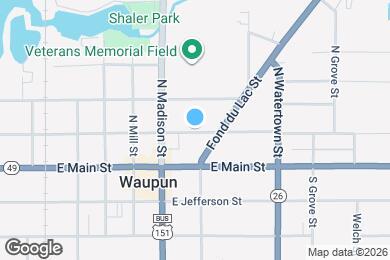 Map image of the property - 430 E Franklin St